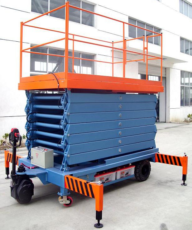 烟台助力行走剪叉式高空作业平台
